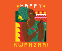 Kwanzaa Tribe Facebook Post Design
