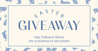 Blooming Bunny Giveaway Facebook Ad Design
