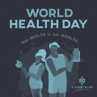 Healthy People Celebrates World Health Day Instagram post Image Preview