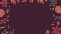 Autumn Block Party Zoom background Image Preview
