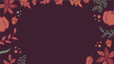 Autumn Block Party Zoom Background Image Preview