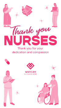 Celebrate Nurses Day TikTok Video Image Preview