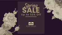 Spring Sale Facebook event cover Image Preview