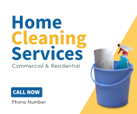 Cleaning Service Facebook Post Design