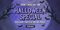 Halloween Special Sale Twitter Post Image Preview