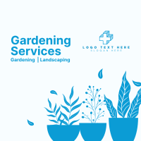 Professional Gardening Services Instagram Post Design