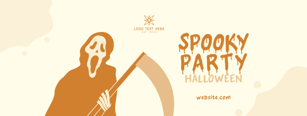Spooky Party Facebook Cover Design Image Preview
