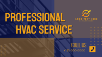 Professional HVAC Services Facebook event cover Image Preview