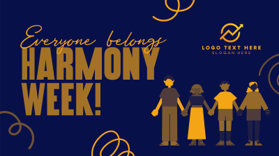 United Harmony Week Facebook event cover Image Preview