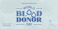 World Blood Donor Badge Twitter Post Image Preview