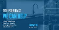 Your Plumbing Service Facebook Ad Design