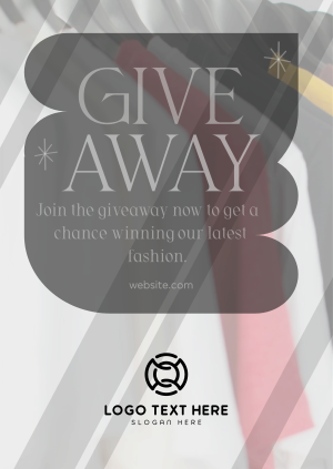 Fashion Giveaway Poster Image Preview