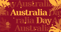 Australia Day Pattern Facebook ad Image Preview