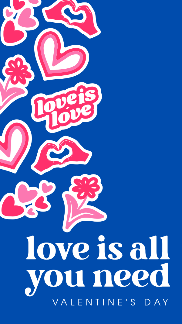 Love is Love Instagram Story Design Image Preview