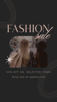 Sophisticated Fashion Sale TikTok video Image Preview