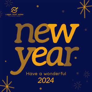 Abundant New Year Instagram post Image Preview