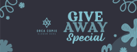 Giveaway Special Facebook cover Image Preview