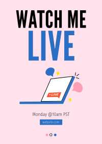Live Doodle Watch Poster Image Preview