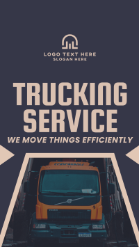 Trucking & Logistics TikTok video Image Preview