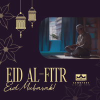 Eid Al Fitr Mubarak Instagram post Image Preview