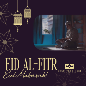 Eid Al Fitr Mubarak Instagram post Image Preview