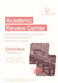 Academic Review Center Poster Preview