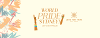 World Pride Sydney Facebook Cover Design