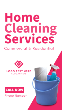 Cleaning Service Facebook story Image Preview