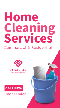 Cleaning Service Facebook story Image Preview
