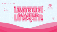 Quirky World Water Day Video Design