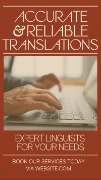 Modern Translation Services Instagram story Image Preview