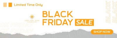 Black Fri-Yay Twitter header (cover) Image Preview