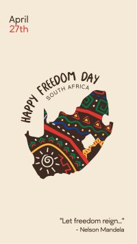 South African Freedom Day Facebook Story Image Preview