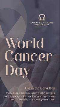 World Cancer Day Awareness Instagram story Image Preview