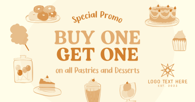 Dessert Day Specials Facebook ad Image Preview