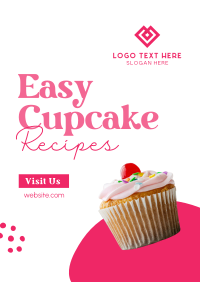 Easy Cupcake Recipes Poster Image Preview