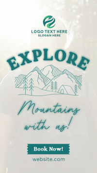 Explore Mountains YouTube short Image Preview