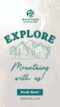 Explore Mountains YouTube Short Image Preview