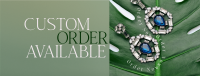 Earthy Custom Jewelry Facebook cover Image Preview
