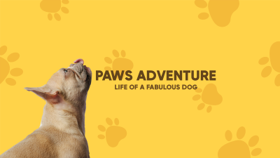 Paws Adventure YouTube cover (channel art) Image Preview