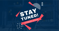 Stay Tuned Facebook ad Image Preview