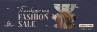 Retail Therapy on Thanksgiving Twitter Header Design