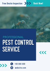 Professional Pest Control Poster Design