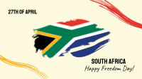 South Africa Freedom Day Facebook Event Cover Design