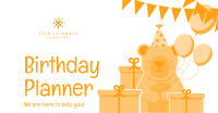 Birthday Planner Facebook ad Image Preview