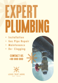 Expert Plumbing Letterhead | BrandCrowd Letterhead Maker