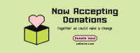 Pixel Donate Now Facebook Cover Image Preview