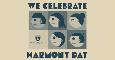 Tiled Harmony Day Facebook ad Image Preview