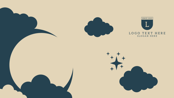 Moon and Stars Scenery Facebook Event Cover Design Image Preview