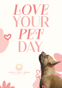 Love Your Pet Today Flyer Design